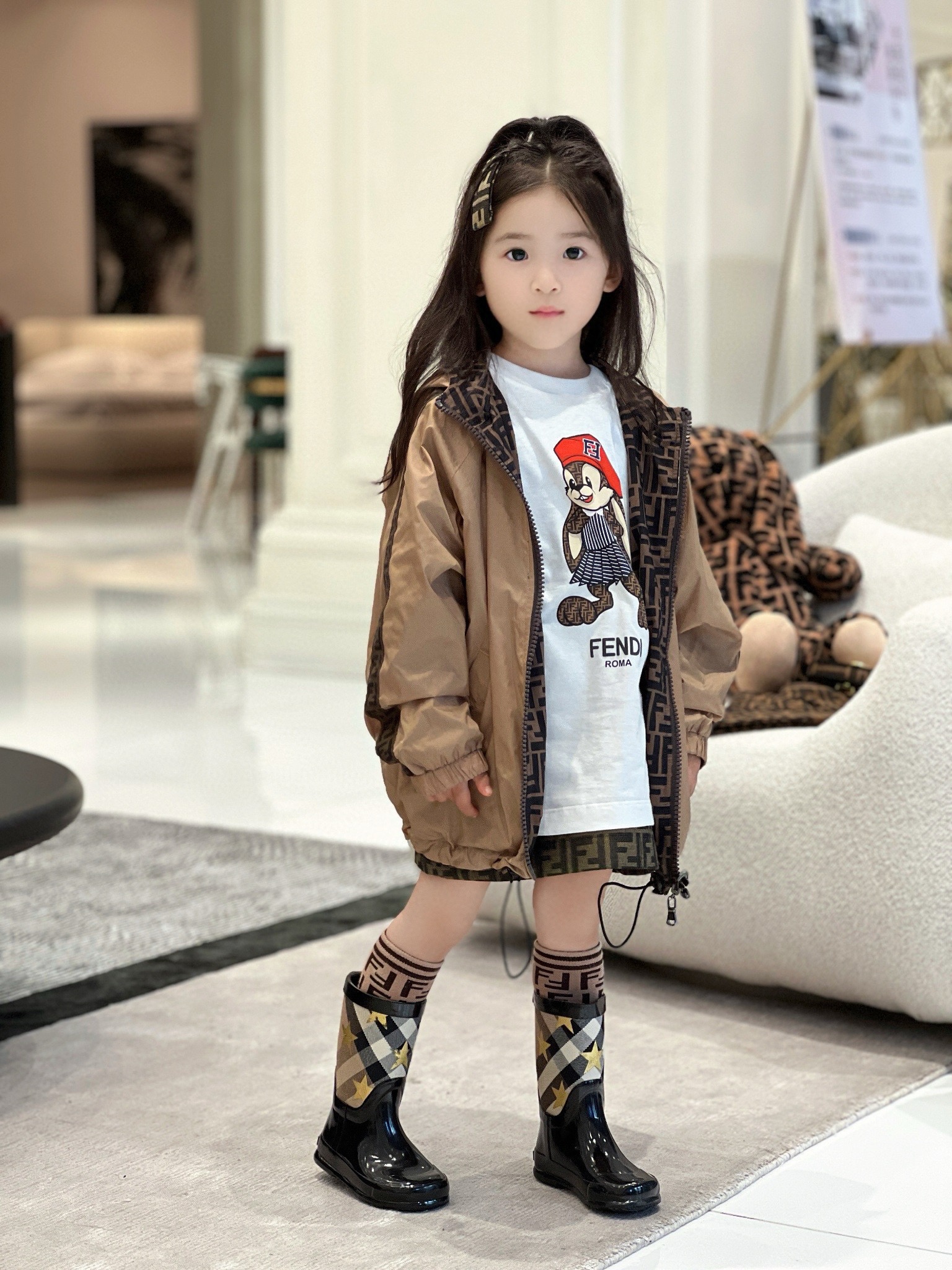 F펜 F/W 리버시블 바람막이 점퍼 100~160